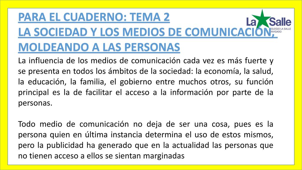 LA SOCIEDAD Y LOS MEDIOS DE COMUNICACIÓN, MOLDEANDO A LAS PERSONAS