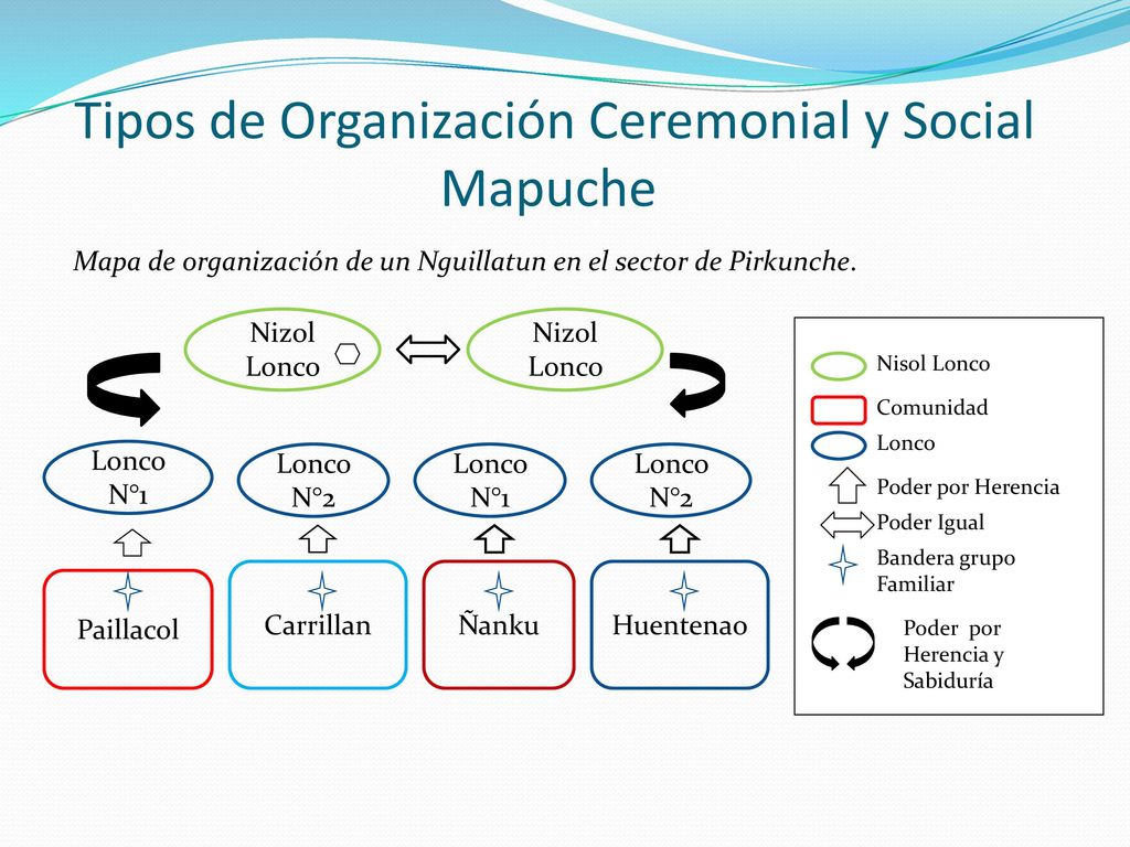 Tipos de Organización Ceremonial y Social Mapuche