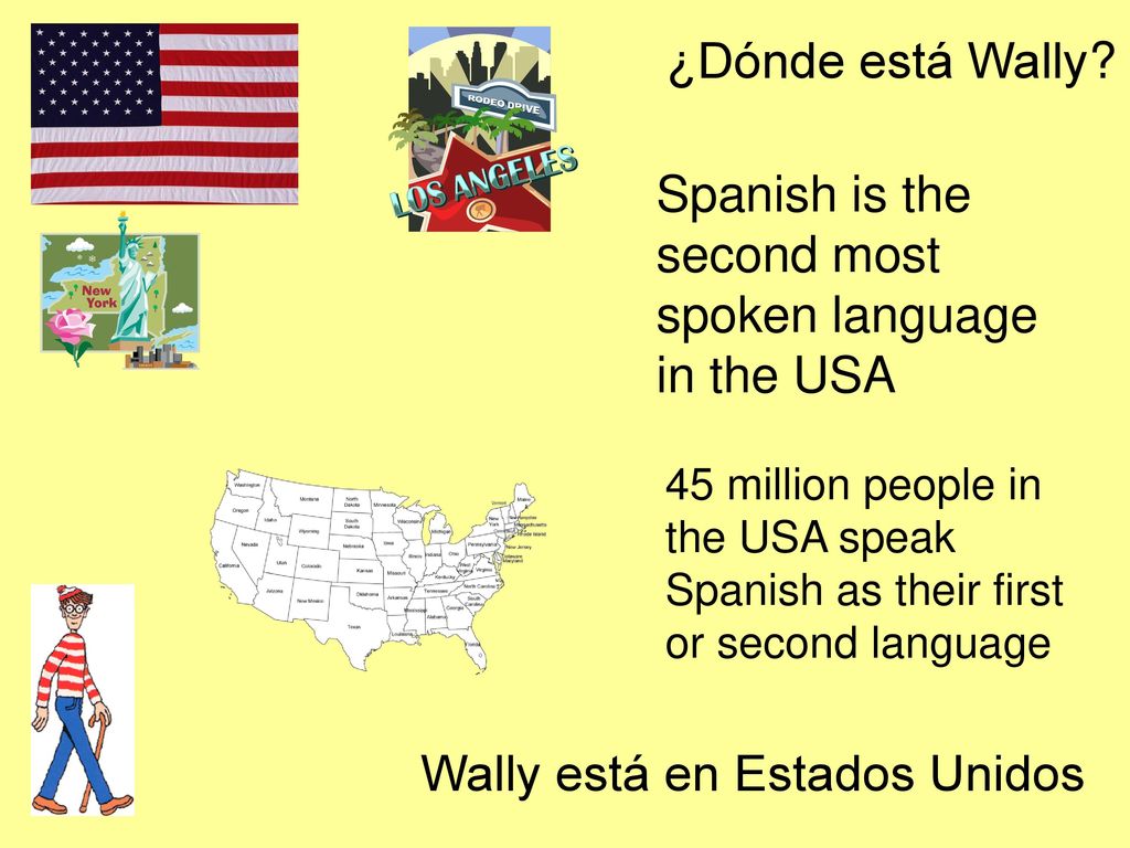 Spanish is the second most spoken language in the USA