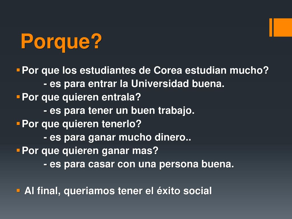 Porque Por que los estudiantes de Corea estudian mucho