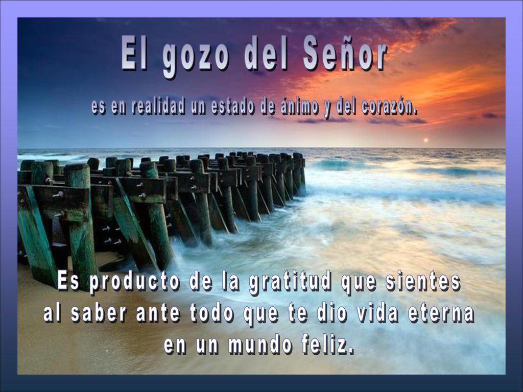 es en realidad un estado de ánimo y del corazón.