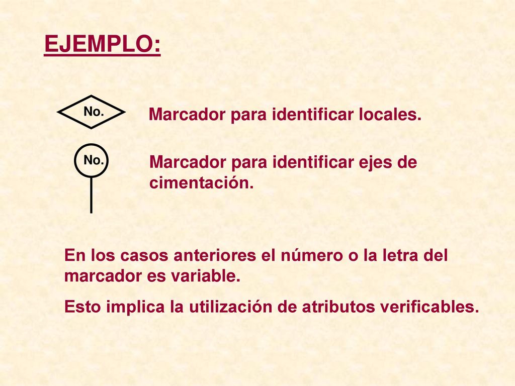 EJEMPLO: Marcador para identificar locales.