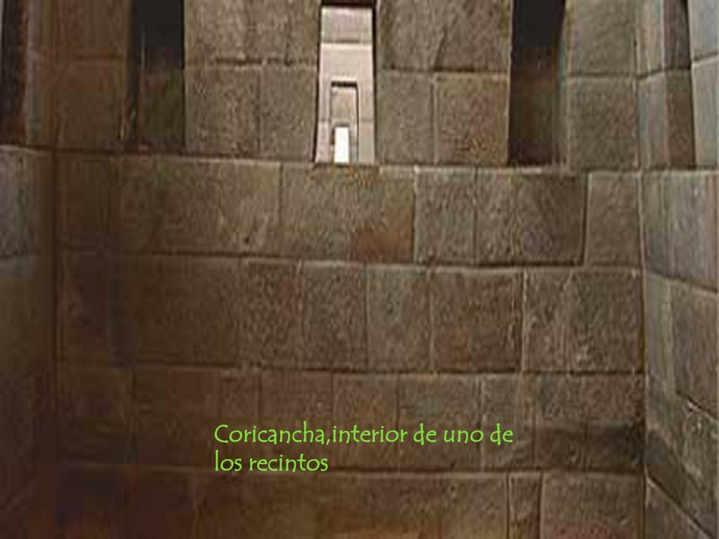 Coricancha,interior de uno de los recintos