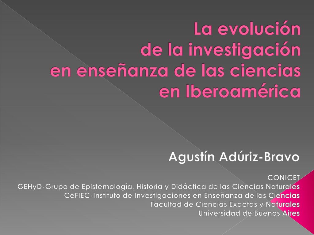 La evolución de la investigación en enseñanza de las ciencias en Iberoamérica