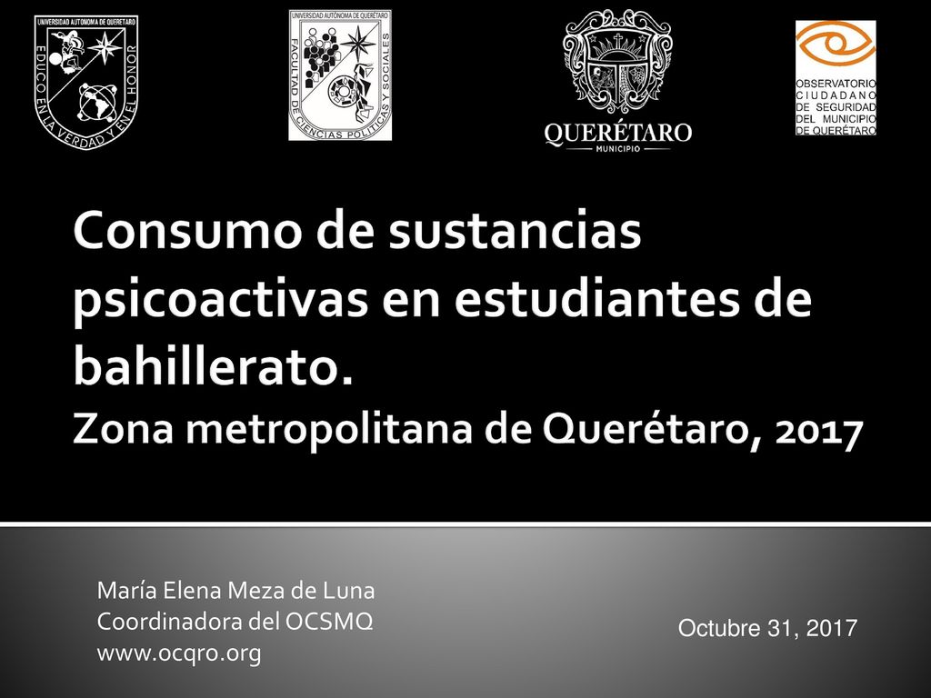 María Elena Meza de Luna Coordinadora del OCSMQ