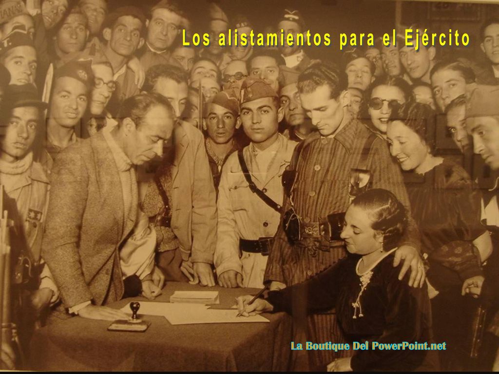 Los alistamientos para el Ejército