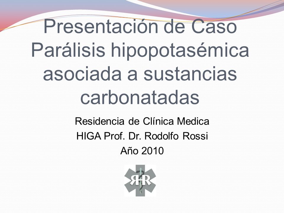 Residencia de Clínica Medica HIGA Prof. Dr. Rodolfo Rossi Año 2010