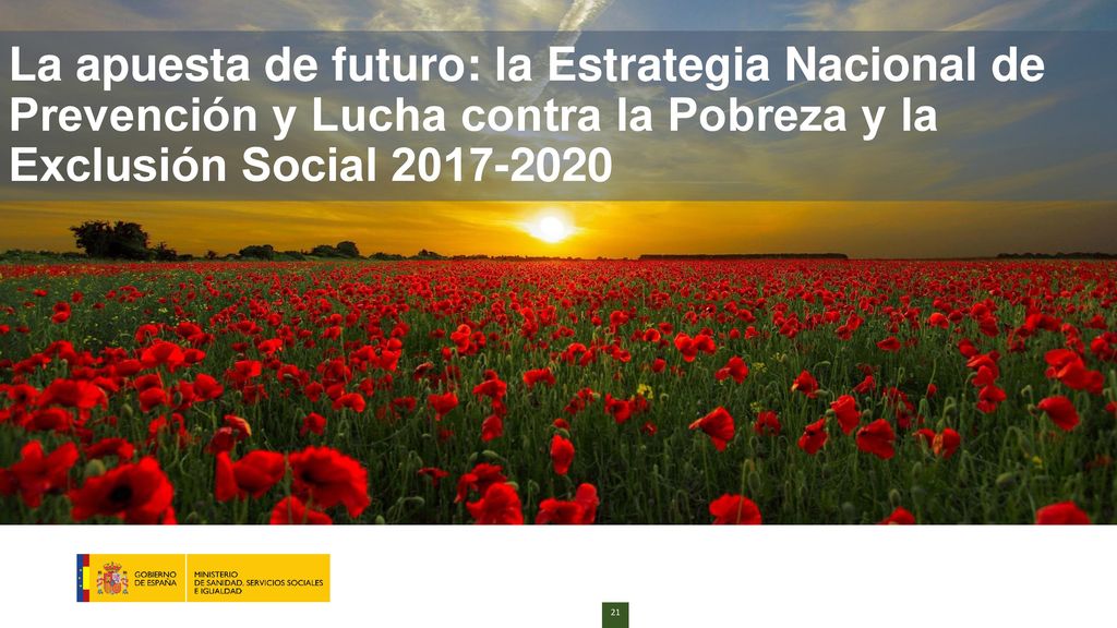 La apuesta de futuro: la Estrategia Nacional de Prevención y Lucha contra la Pobreza y la Exclusión Social