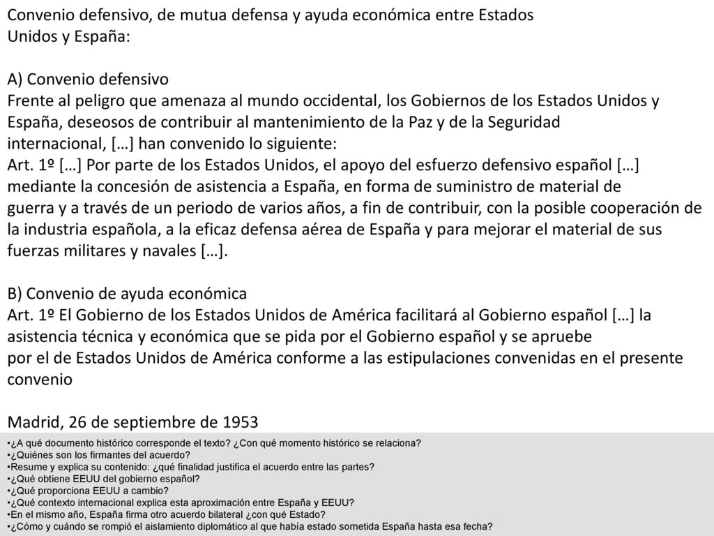 Convenio defensivo, de mutua defensa y ayuda económica entre Estados