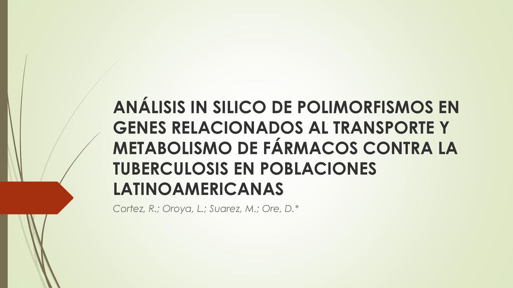 Cortez, R.; Oroya, L.; Suarez, M.; Ore, D.*