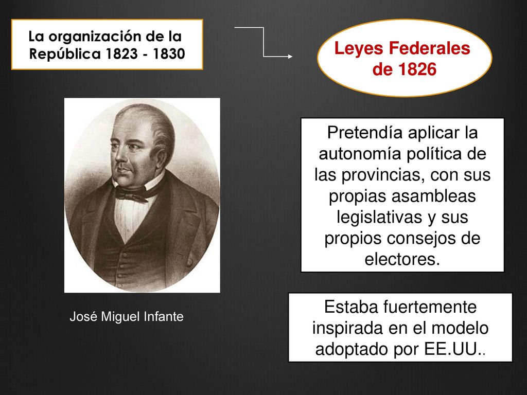 Estaba fuertemente inspirada en el modelo adoptado por EE.UU..