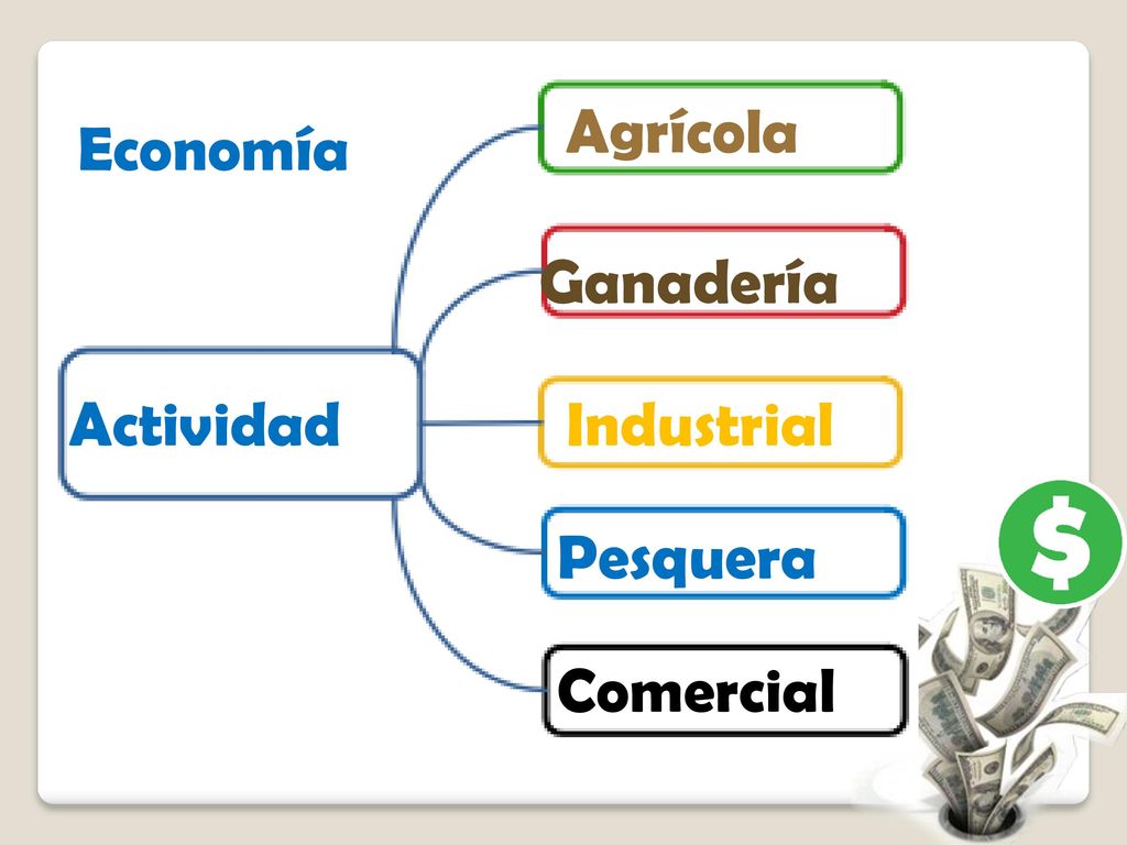 Agrícola Economía Ganadería Actividad Industrial Pesquera Comercial