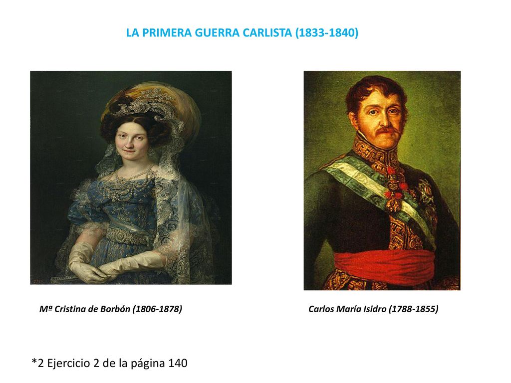 LA PRIMERA GUERRA CARLISTA ( )