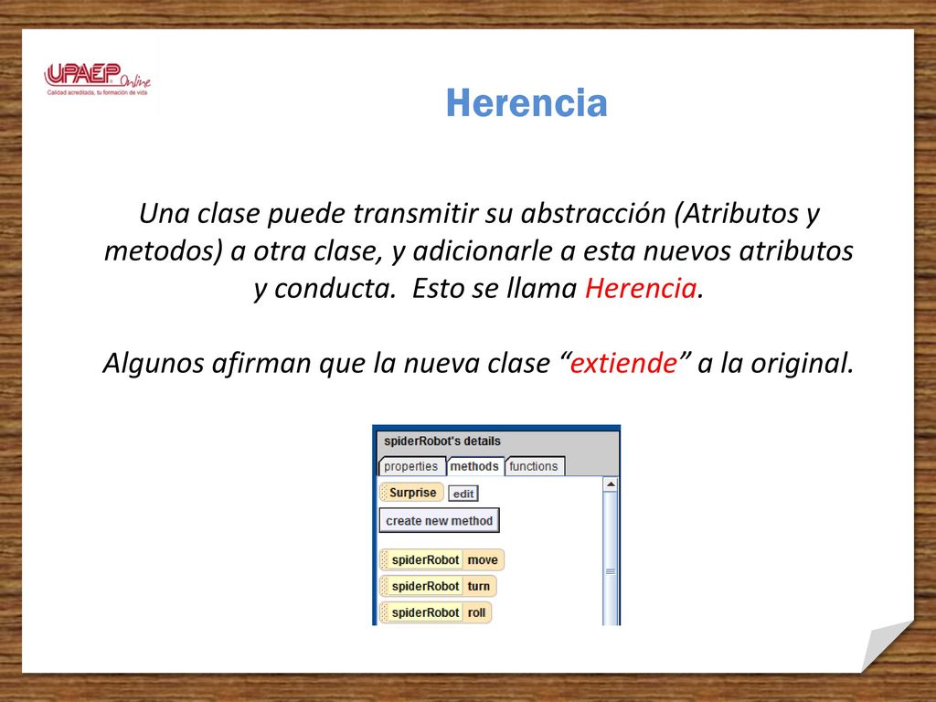 Algunos afirman que la nueva clase extiende a la original.