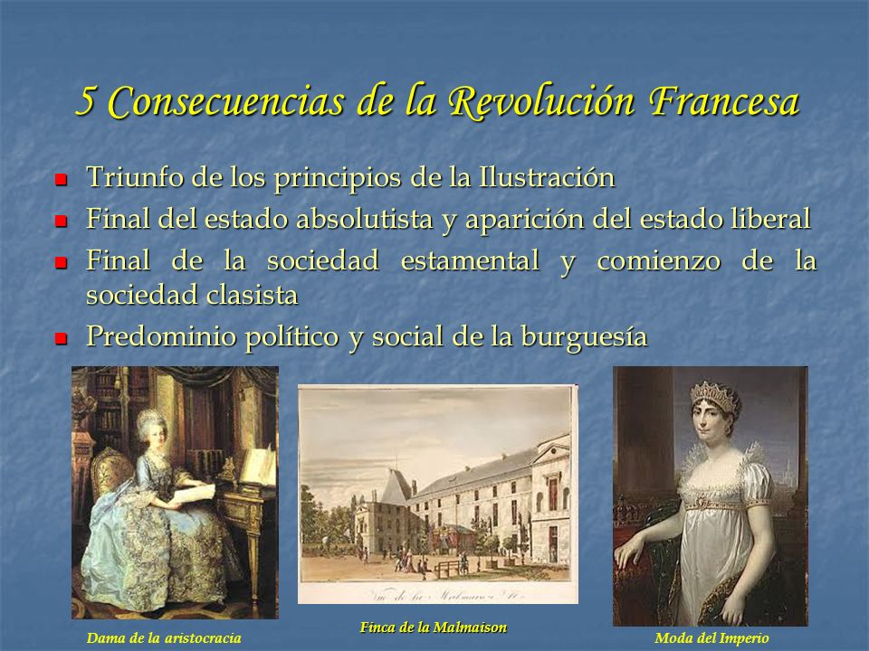 5 Consecuencias de la Revolución Francesa