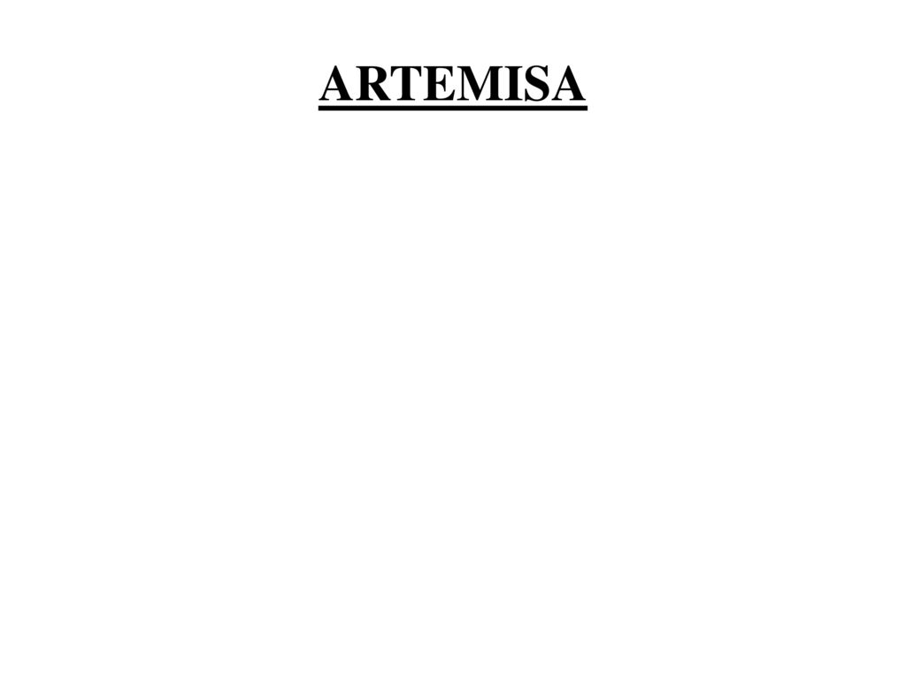 ARTEMISA Hija de Zeus. La Luna. Diosa de la caza. Simboliza la castidad.