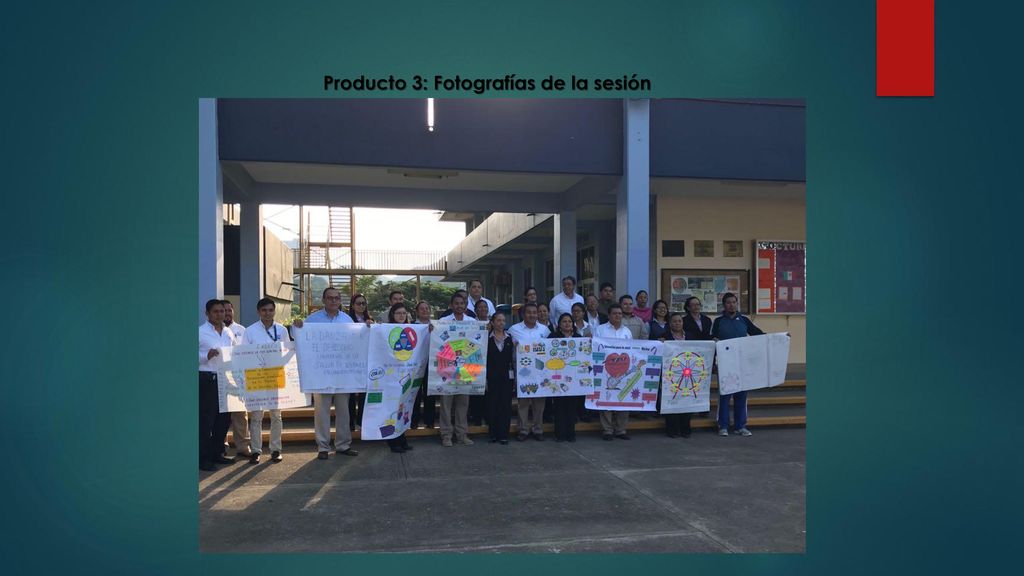 Producto 3: Fotografías de la sesión
