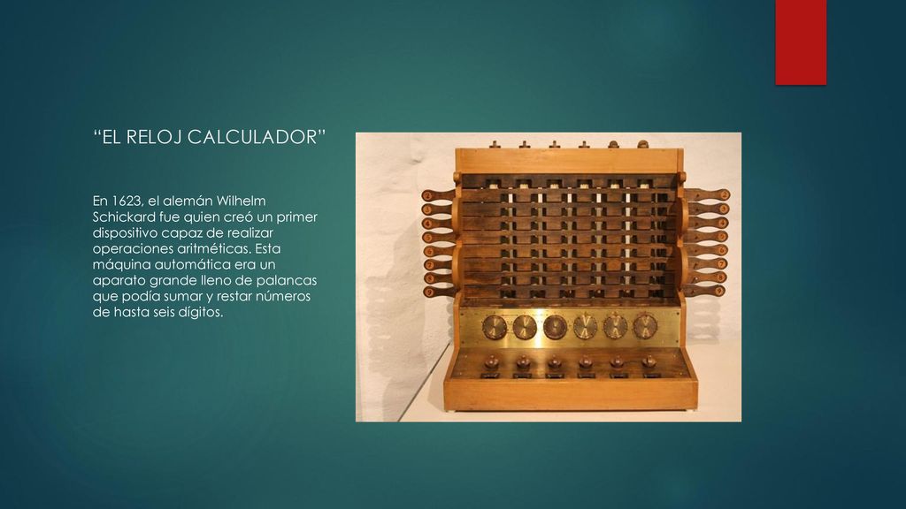 Las calculadoras a lo largo de la historia - ppt descargar