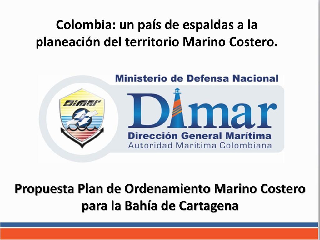 Colombia: un país de espaldas a la planeación del territorio Marino Costero.