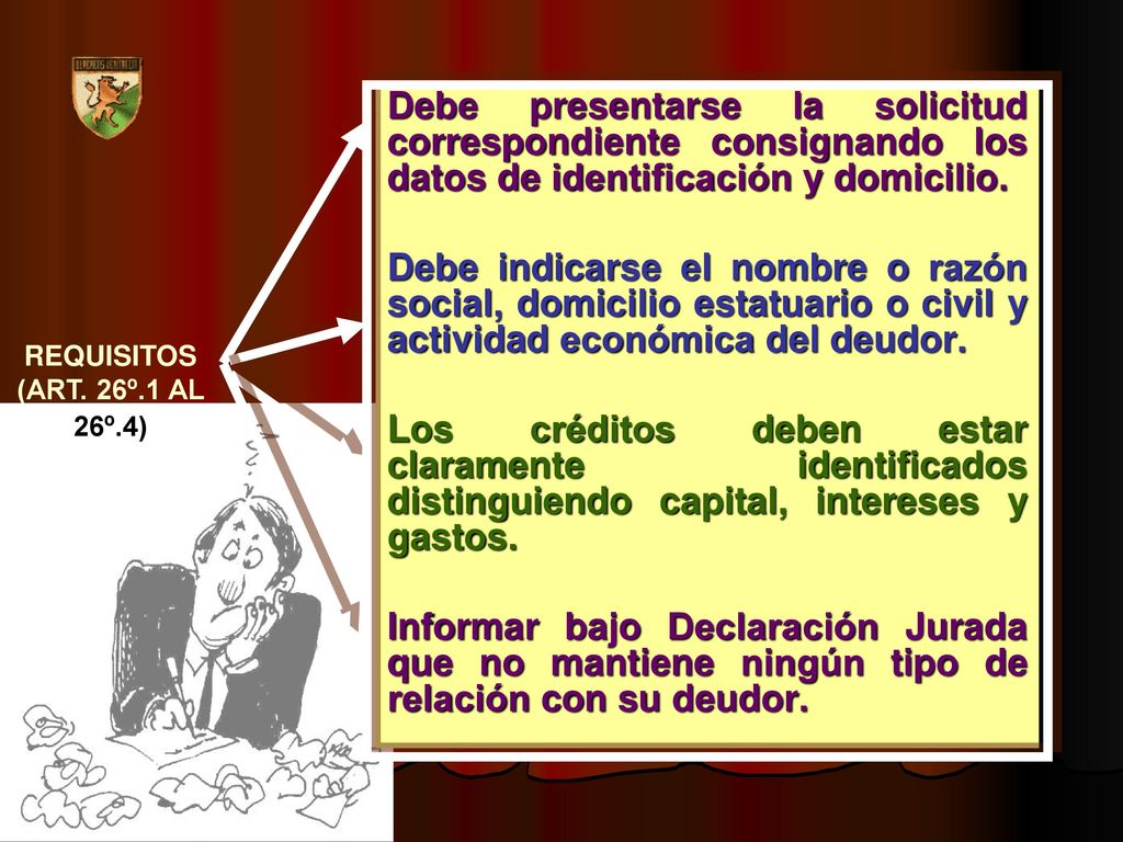 Debe presentarse la solicitud correspondiente consignando los datos de identificación y domicilio.