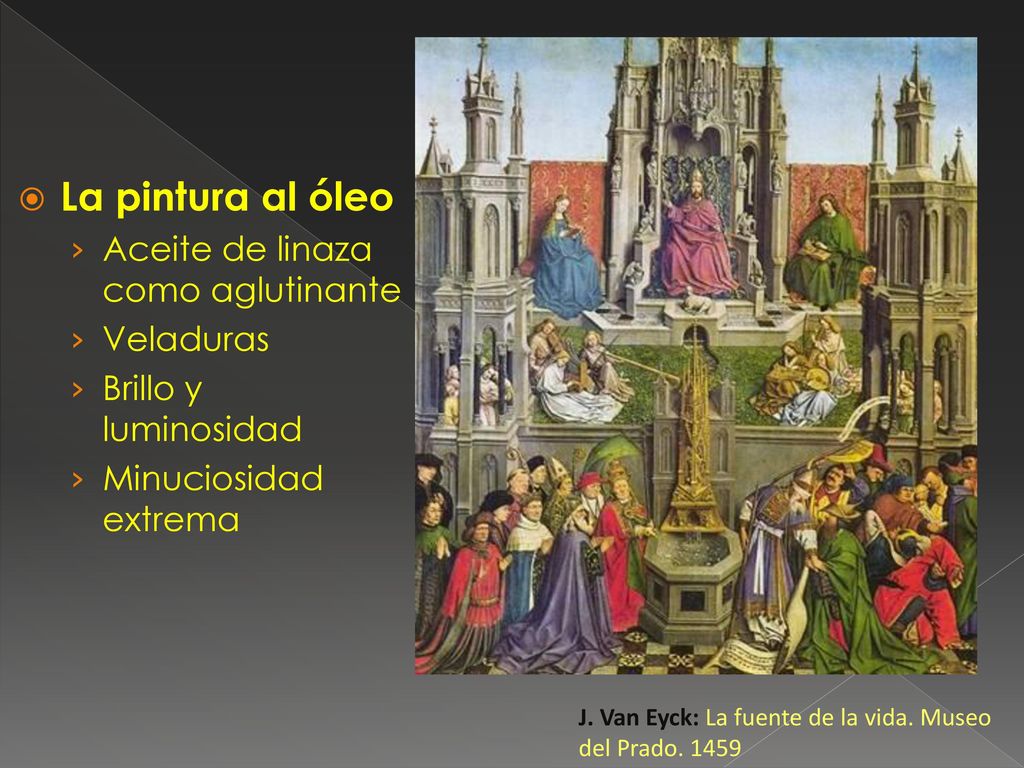 La pintura al óleo Aceite de linaza como aglutinante Veladuras