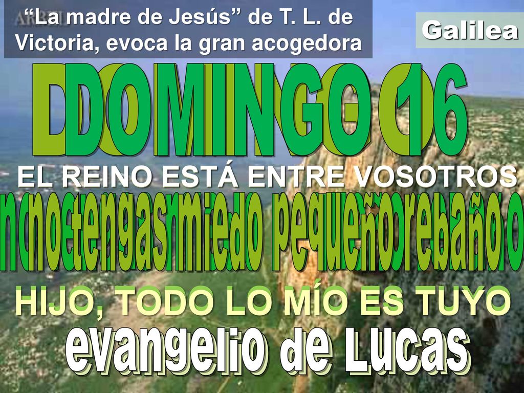 La madre de Jesús de T. L. de Victoria, evoca la gran acogedora
