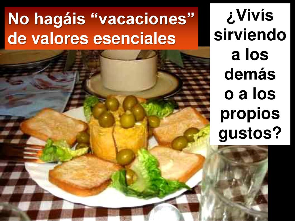 ¿Vivís sirviendo a los demás o a los propios gustos