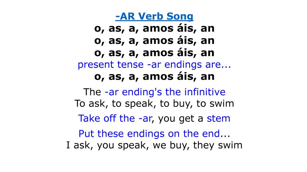 o, as, a, amos áis, an o, as, a, amos áis, an o, as, a, amos áis, an