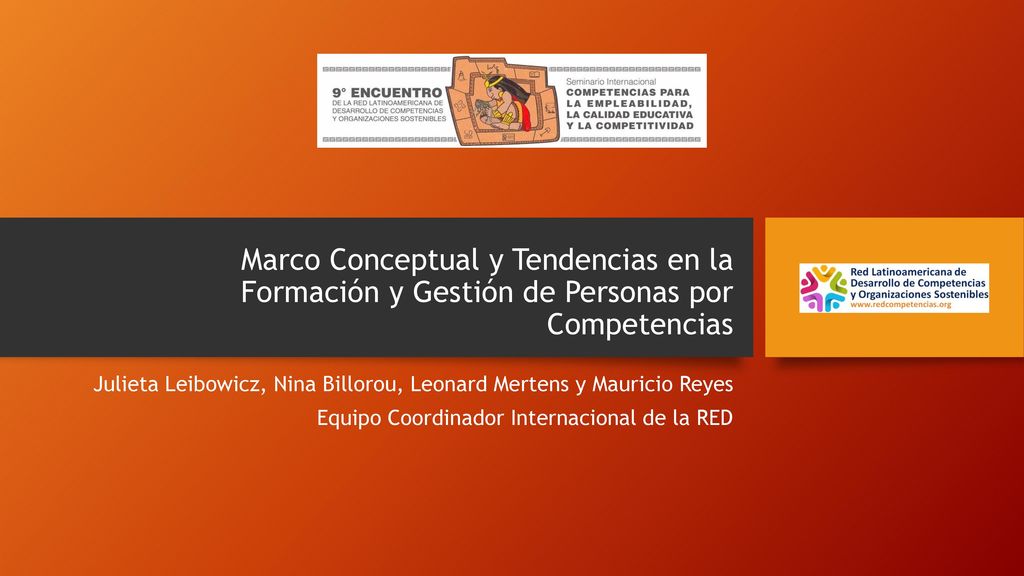 Marco Conceptual y Tendencias en la Formación y Gestión de Personas por Competencias