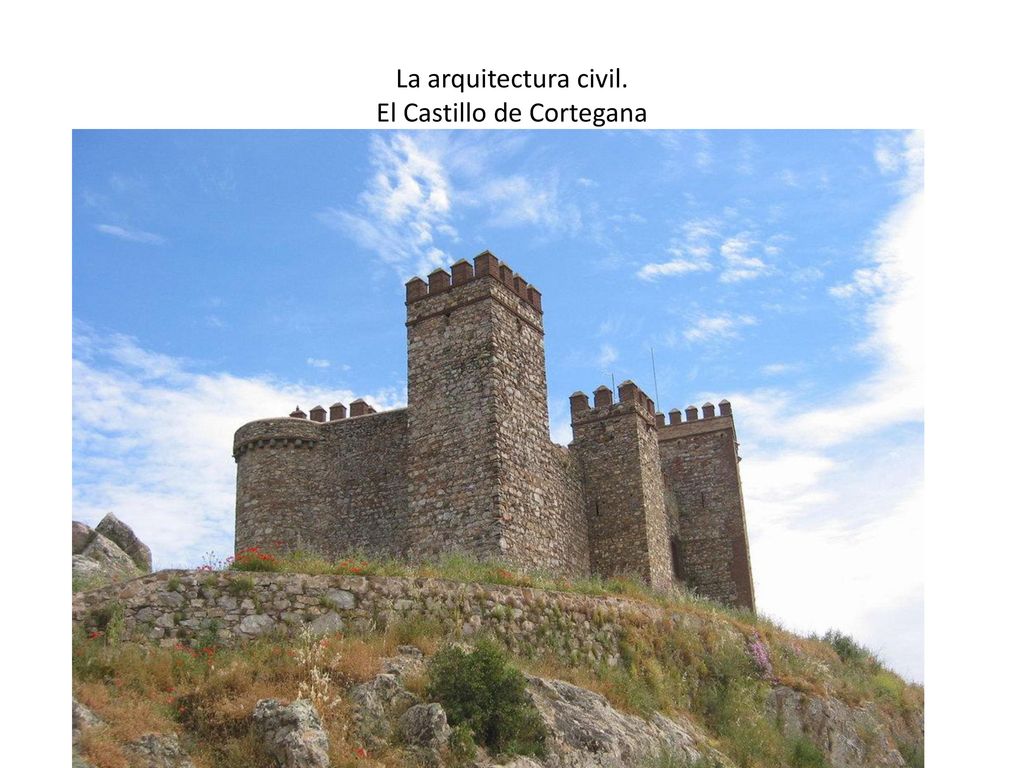 La arquitectura civil. El Castillo de Cortegana