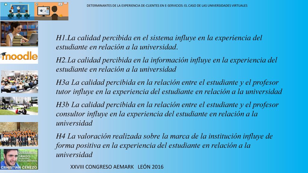 DETERMINANTES DE LA EXPERIENCIA DE-CLIENTES EN E-SERVICIOS: EL CASO DE LAS UNIVERSIDADES VIRTUALES