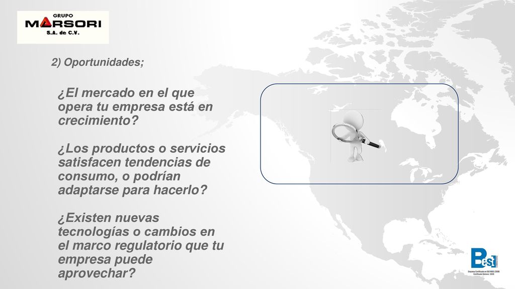 ¿El mercado en el que opera tu empresa está en crecimiento
