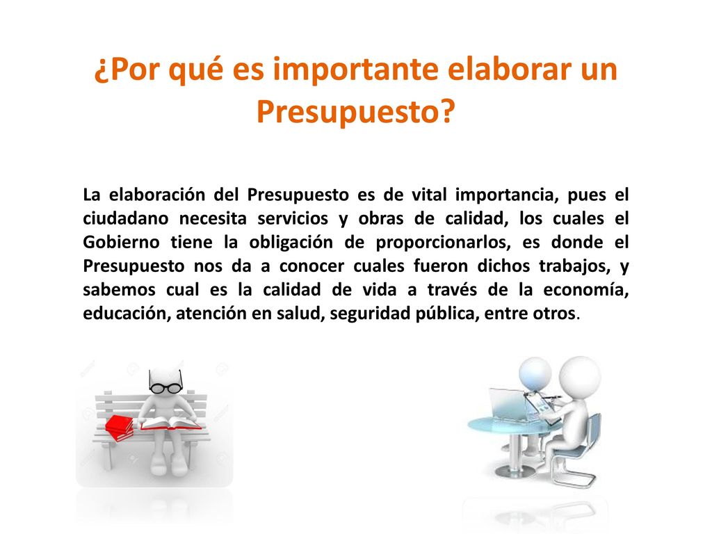 ¿Por qué es importante elaborar un Presupuesto
