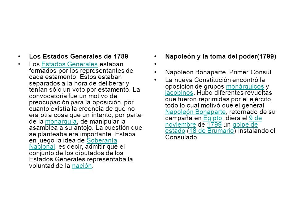 Los Estados Generales de 1789