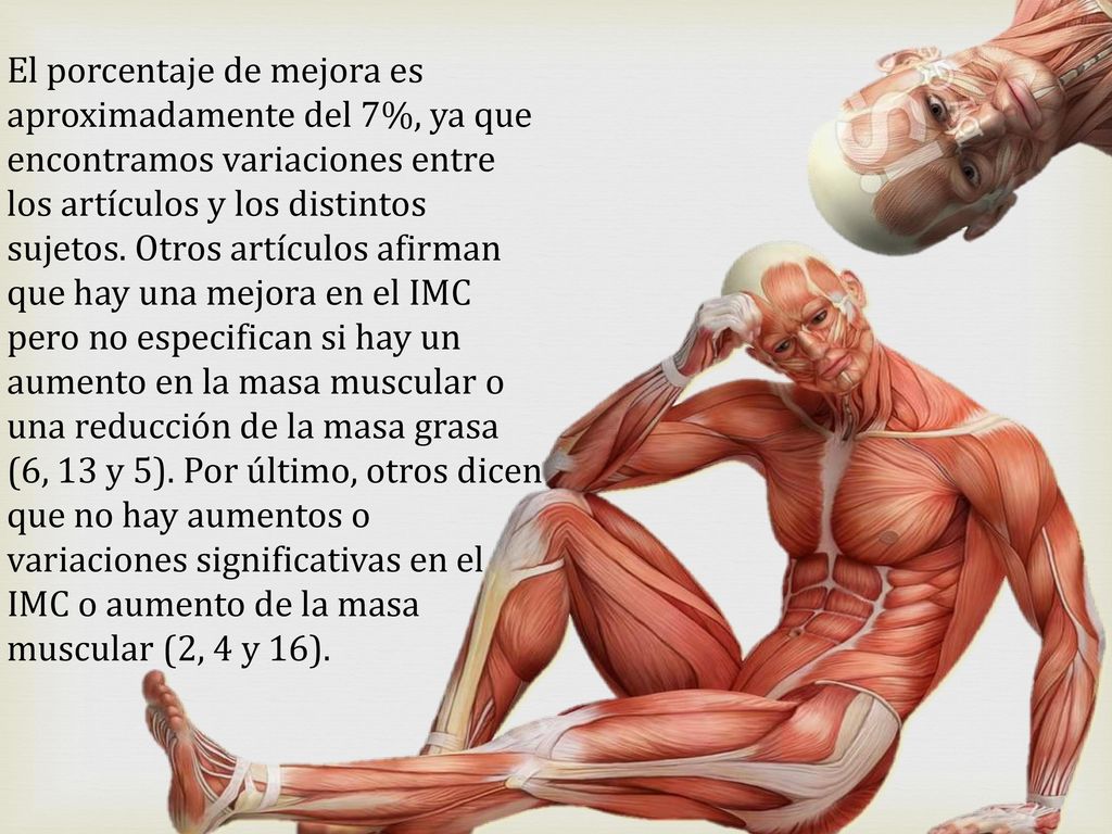 El porcentaje de mejora es aproximadamente del 7%, ya que encontramos variaciones entre los artículos y los distintos sujetos.