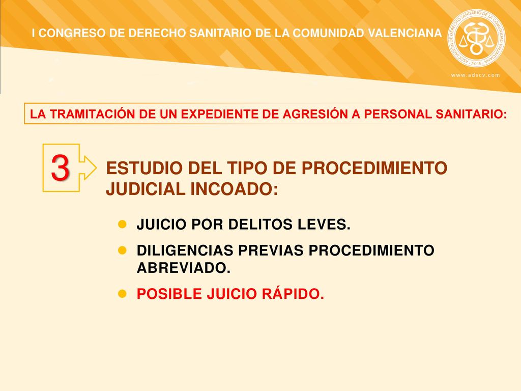 3 ESTUDIO DEL TIPO DE PROCEDIMIENTO JUDICIAL INCOADO: