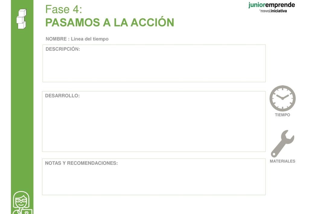 Fase 4: PASAMOS A LA ACCIÓN NOMBRE : Línea del tiempo DESCRIPCIÓN: