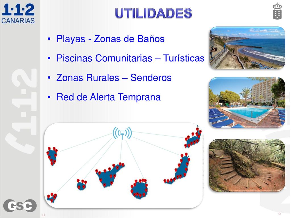 UTILIDADES Playas - Zonas de Baños Piscinas Comunitarias – Turísticas