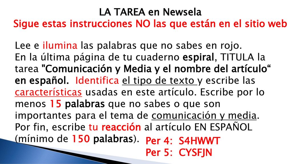 Sigue estas instrucciones NO las que están en el sitio web