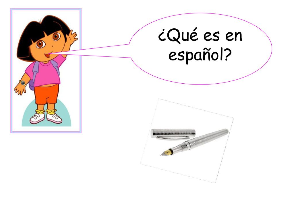 ¿Qué es en español Plenary activity: multiple choice if needed