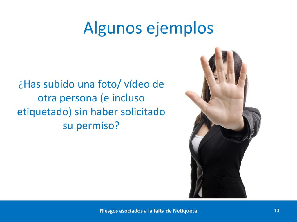 Riesgos asociados a la falta de Netiqueta