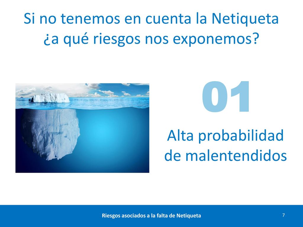 Si no tenemos en cuenta la Netiqueta ¿a qué riesgos nos exponemos