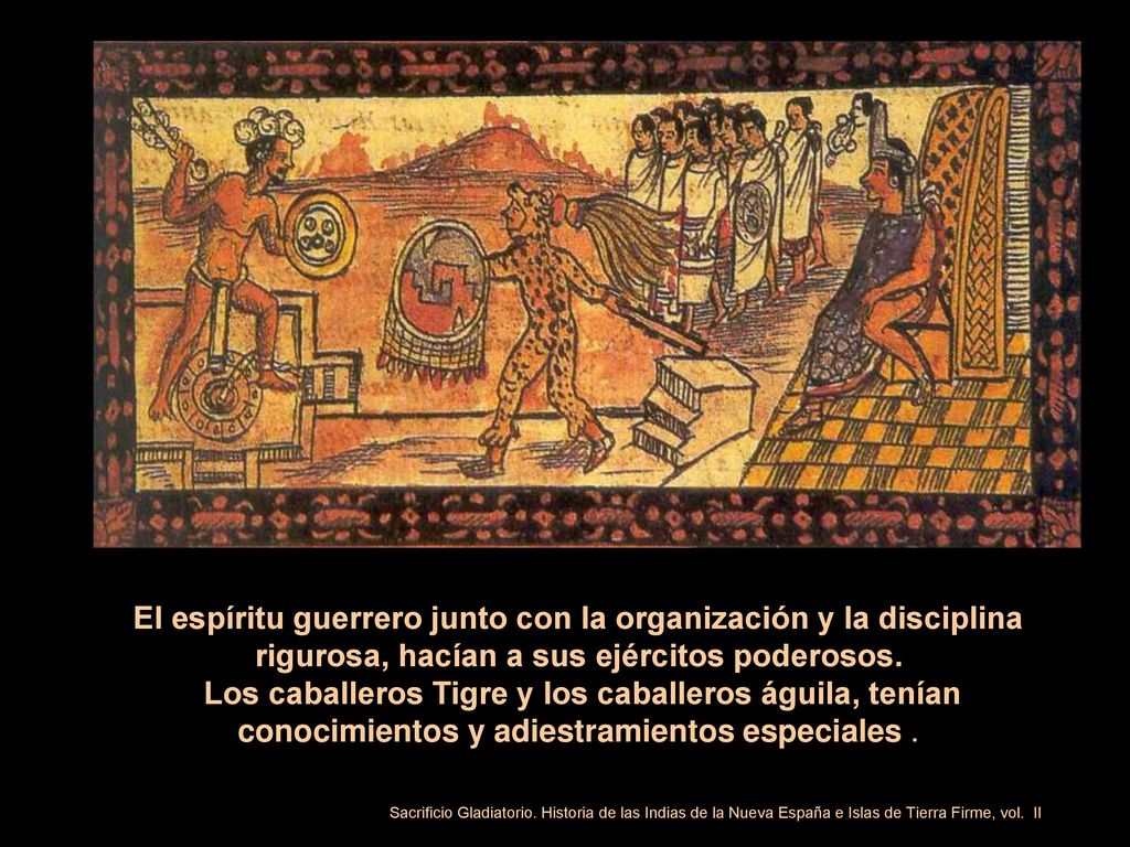 El espíritu guerrero junto con la organización y la disciplina rigurosa, hacían a sus ejércitos poderosos.