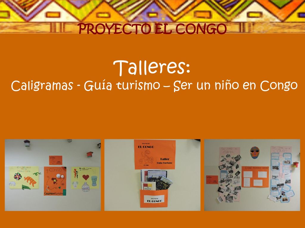 Caligramas - Guía turismo – Ser un niño en Congo