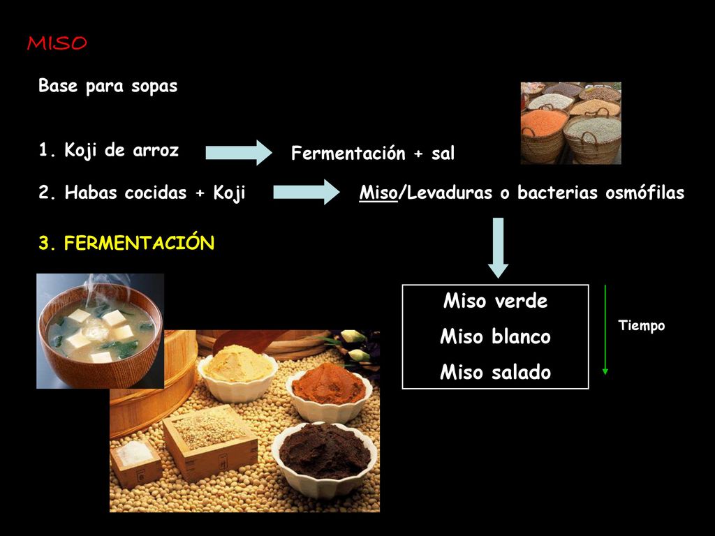 MISO Miso verde Miso blanco Miso salado Base para sopas