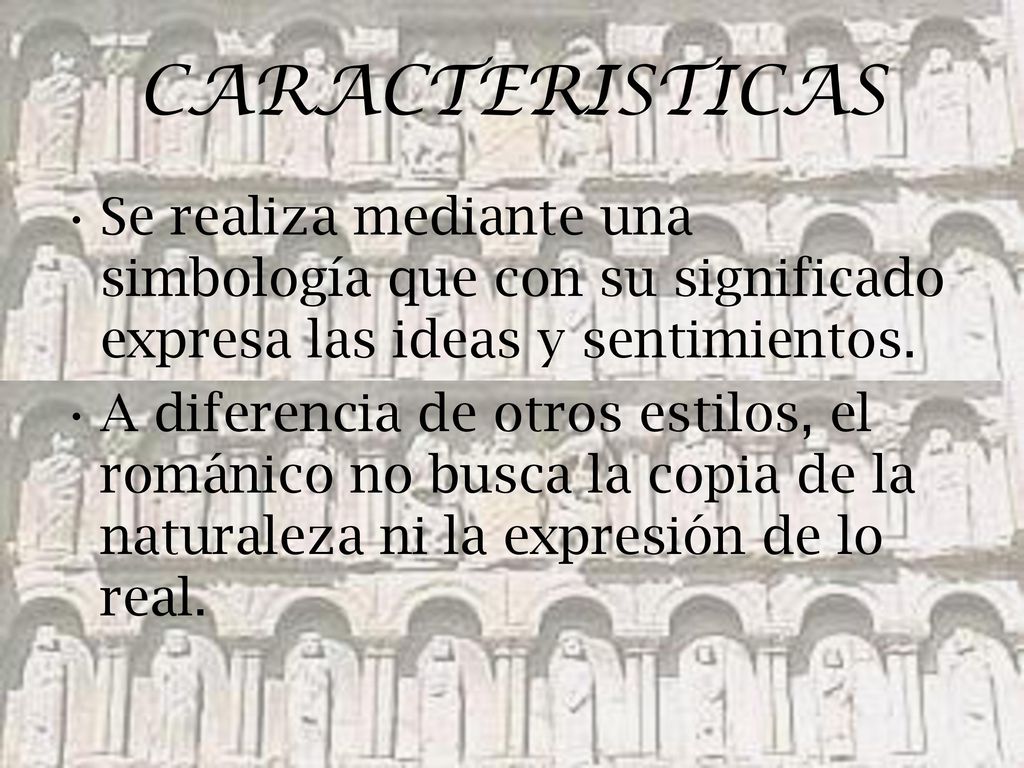 CARACTERISTICAS Se realiza mediante una simbología que con su significado expresa las ideas y sentimientos.
