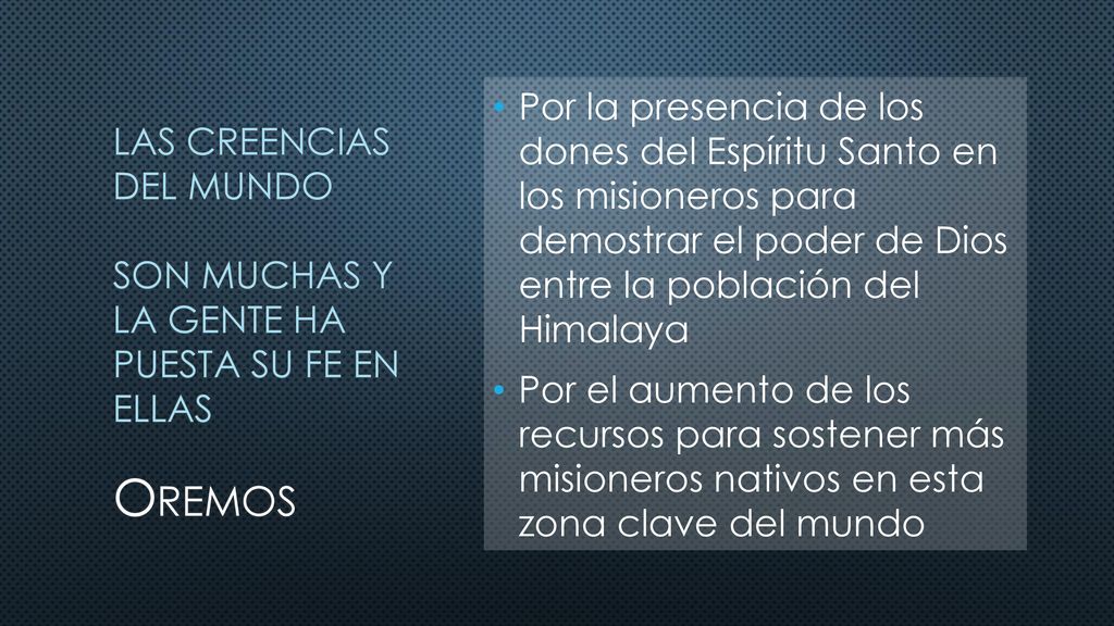 LAS CREENCIAS DEL MUNDO son muchas y la gente ha puesta su fe en ellas
