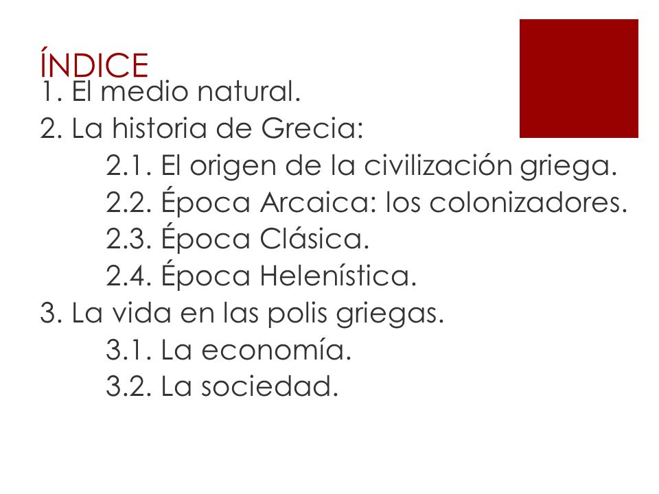 ÍNDICE