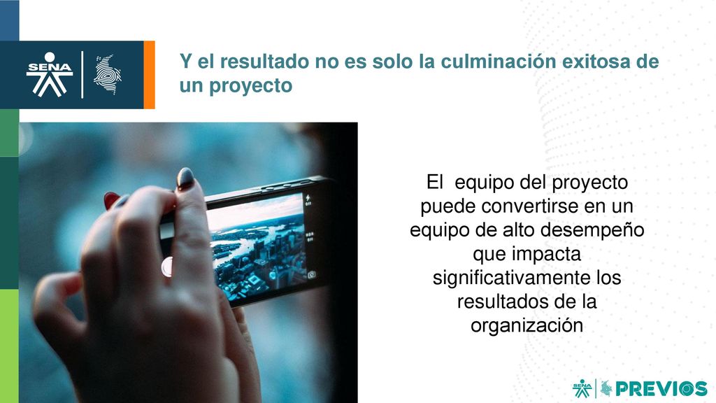 Y el resultado no es solo la culminación exitosa de un proyecto
