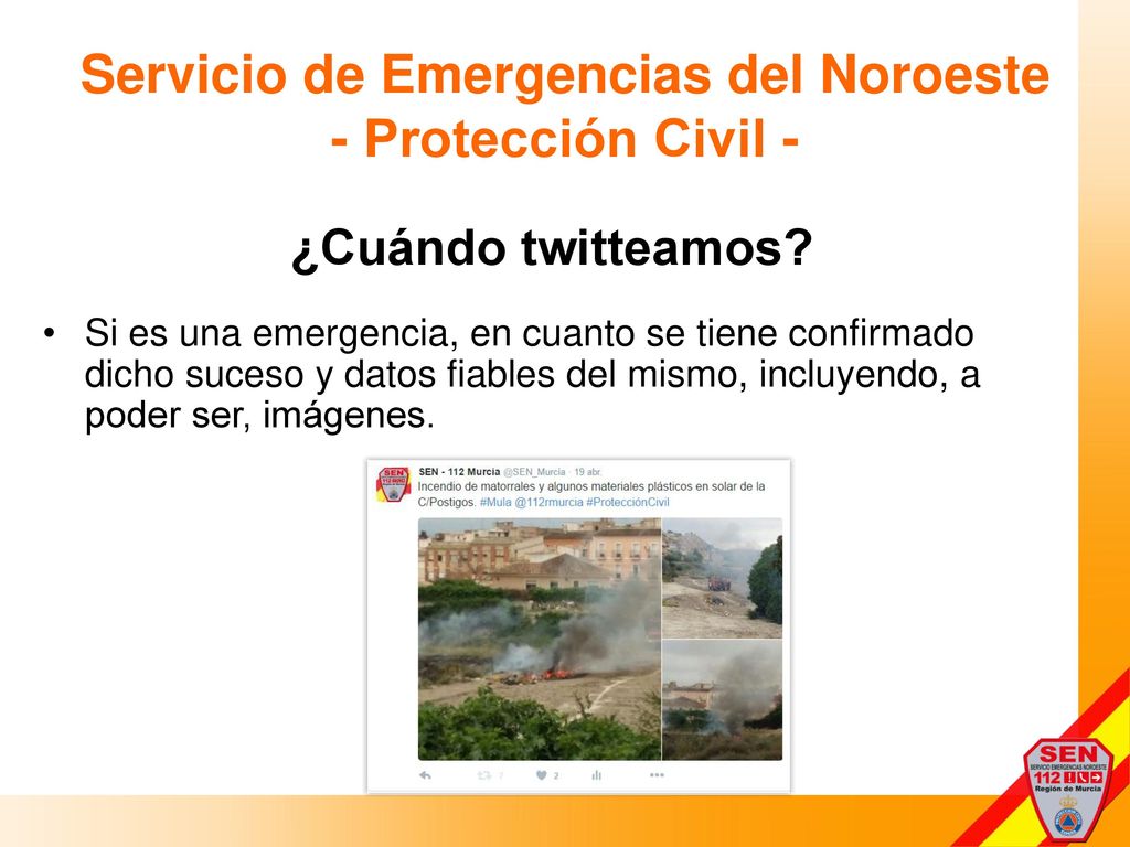 Servicio de Emergencias del Noroeste - Protección Civil -